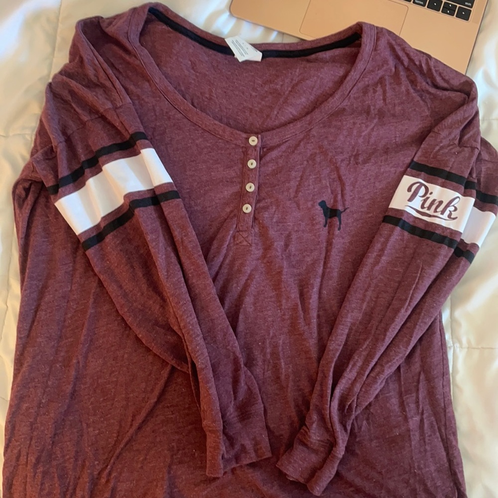 Victoria’s Secret pink long sleeve shirt